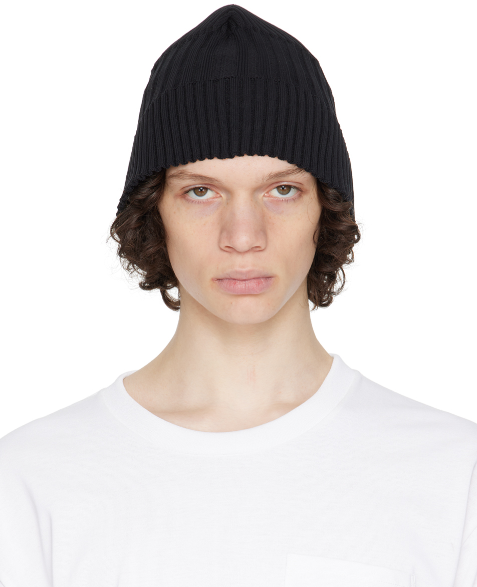 Cfcl Black Fluted Beanie