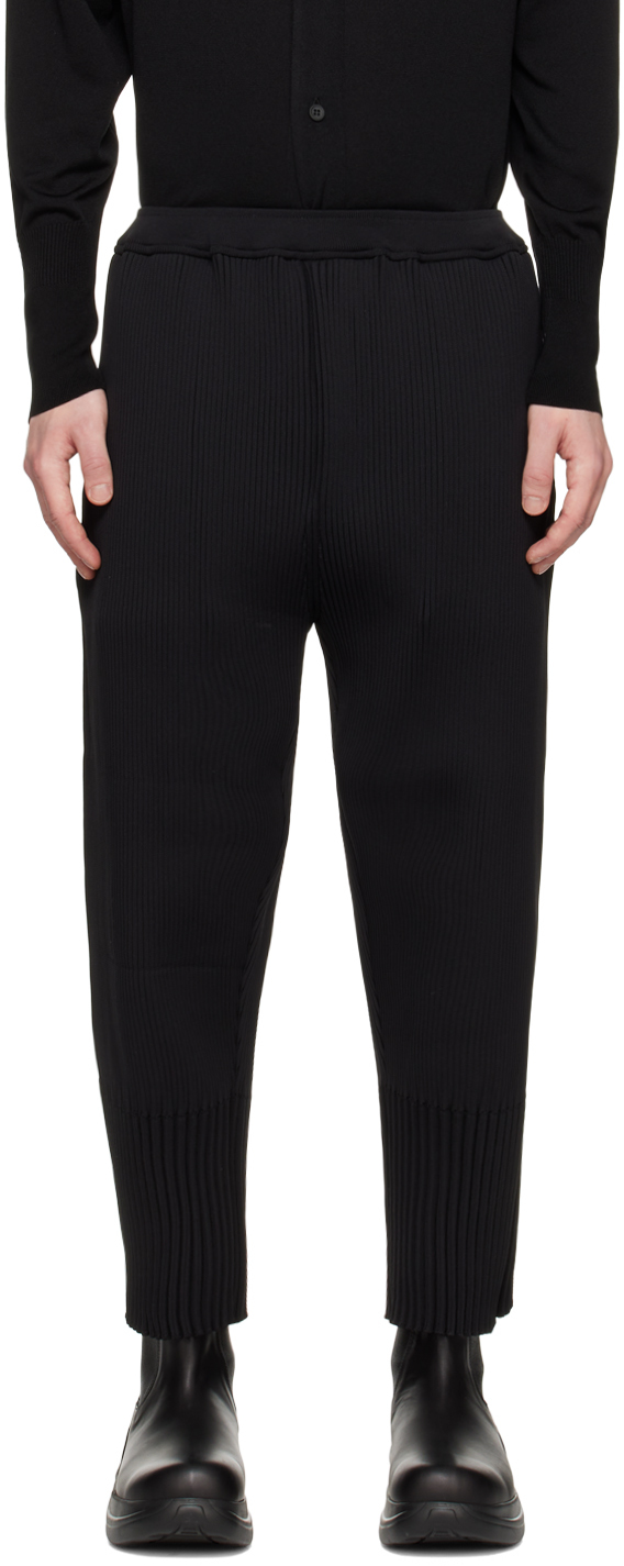CFCL Black Fluted 2 Trousers