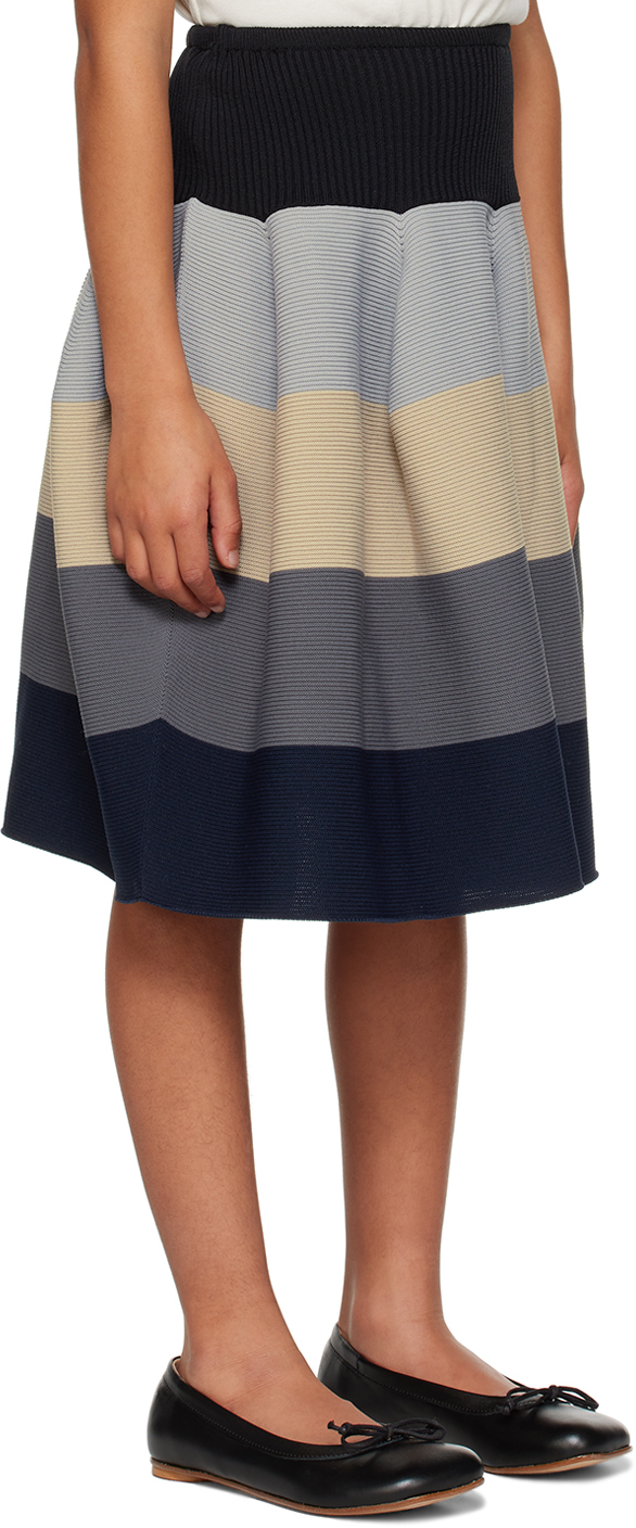Shop Cfcl Kids Black & Gray Pottery Kid 1 Skirt In M5 Black Multi