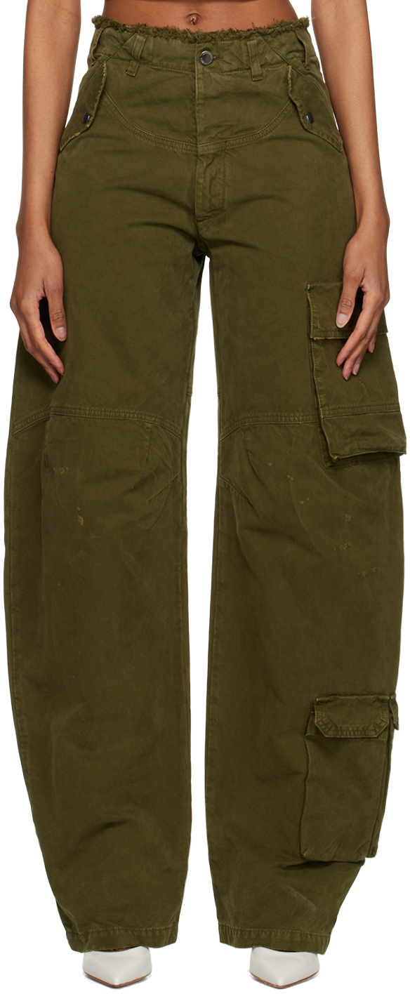 DARKPARK Green Rosalind Jeans SSENSE UK