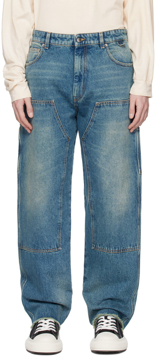 DARKPARK: Blue John Jeans | SSENSE UK