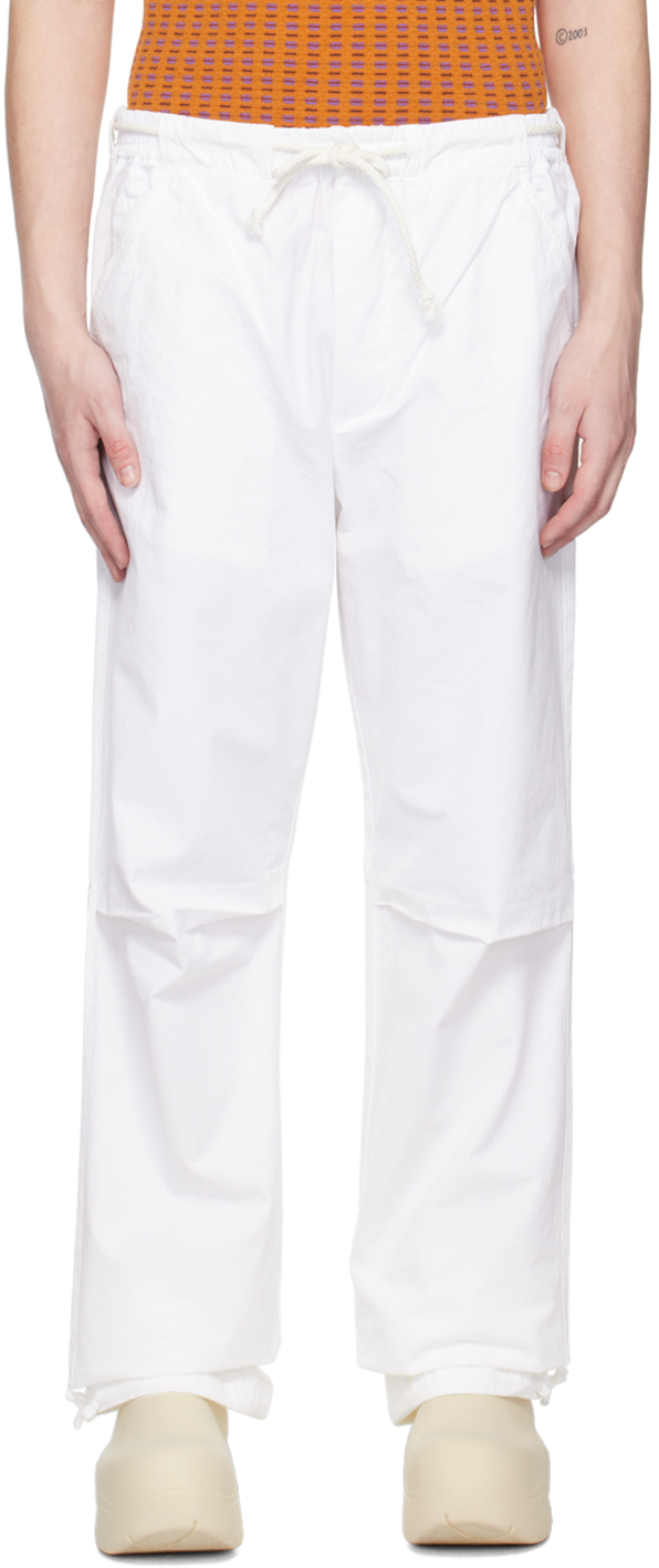 Darkpark White Jordan Trousers In White Wht