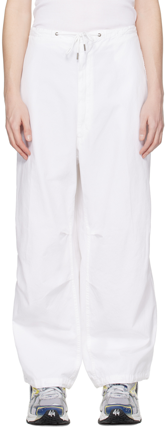 DARKPARK White Blair Trousers