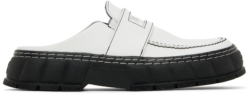 Viron White 1969 Loafers In 190 Contrast