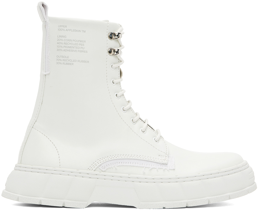 Viron White 1992 Boots In 100 White