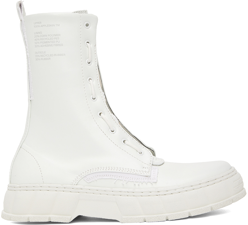 Viron White 1992z Boots In 100 White