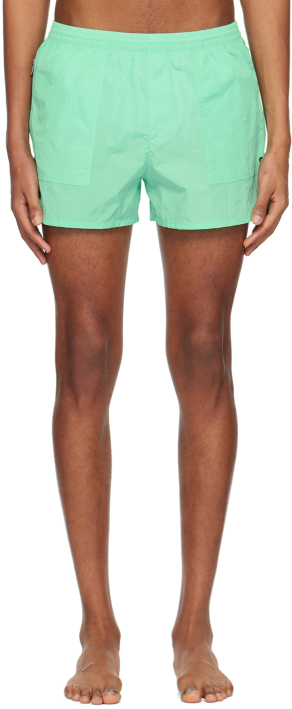 Green Short Steve Swim Shorts