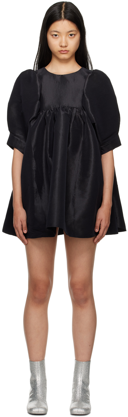 Kika Vargas: Black Mathilde Minidress | SSENSE Canada