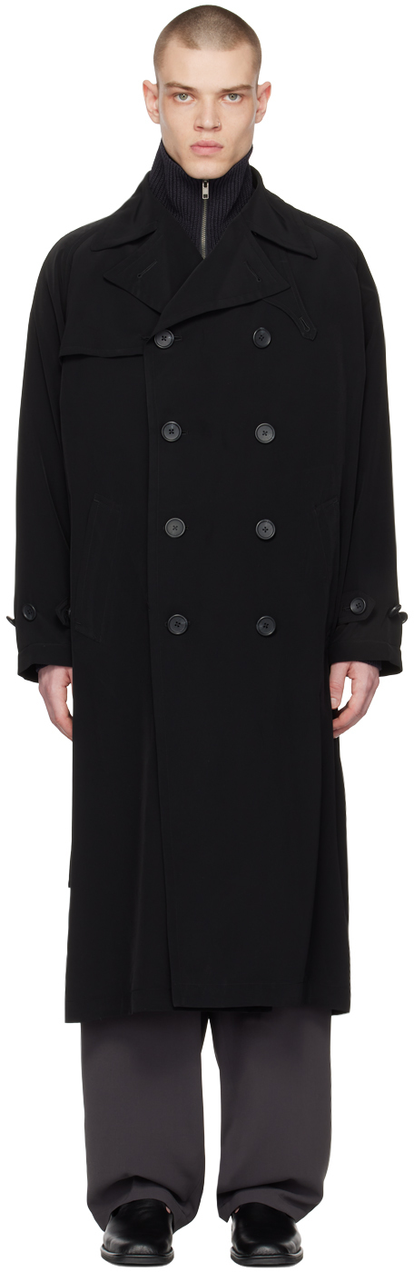 RAINMAKER OVERSIZED MILITARY COAT /BLACK | nate-hospital.com