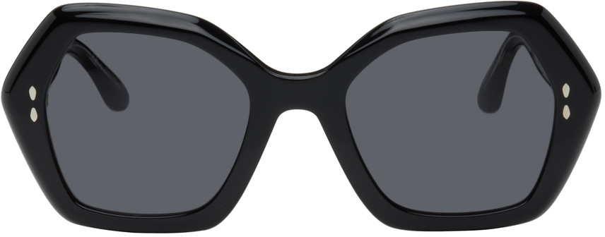 Isabel Marant Black Square Sunglasses