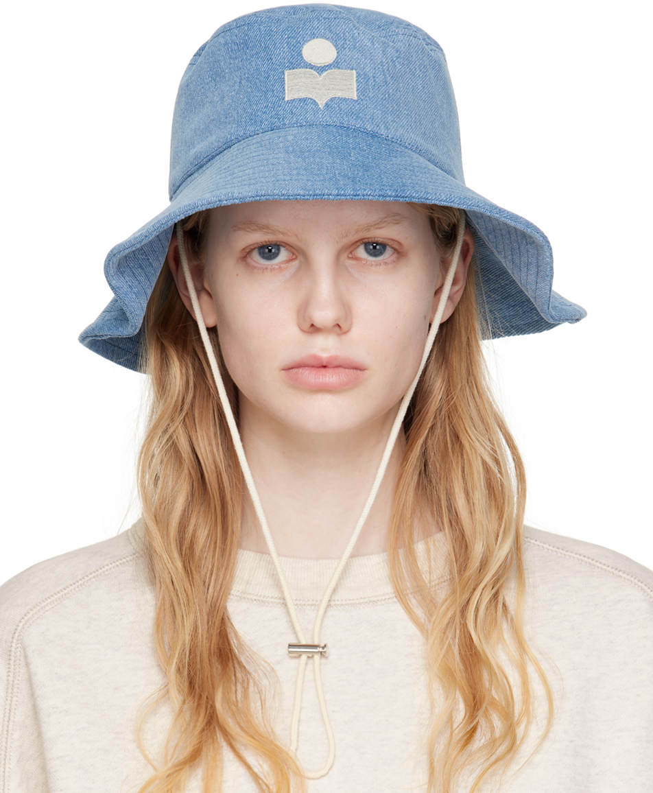 Blue Delya Bucket Hat