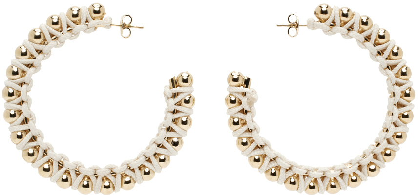 【関税込み】Isabel Marant ベージュ Bonni ピアス Isabel Marantのベージュ Bonni ピアスがセール中