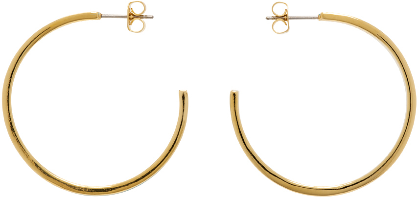 Isabel Marant Gold & Blue Casablanca Earrings In 30ae Azure
