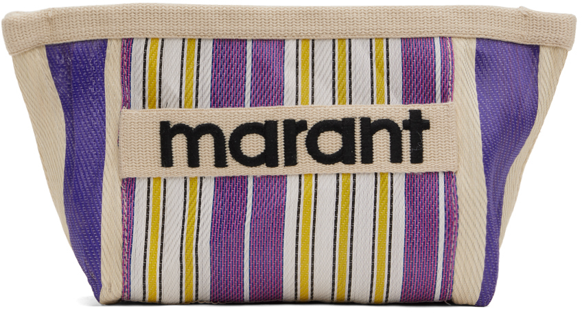 Isabel Marant Purple Powden Pouch In Mupu Multicolor/purp