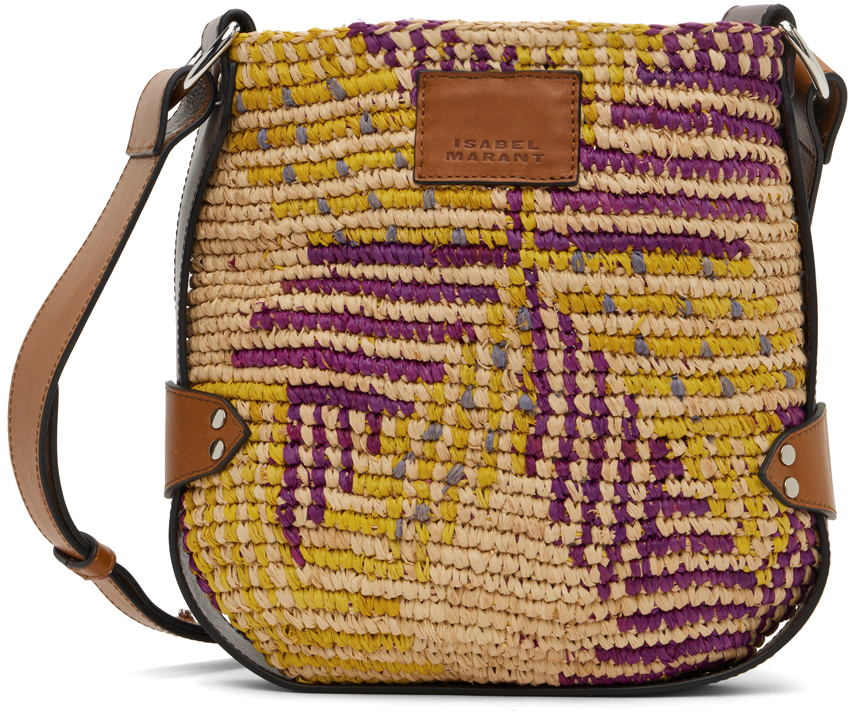 Isabel Marant: Purple Bayia Bag | SSENSE