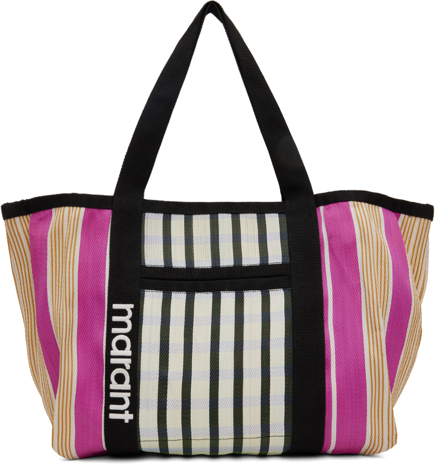 Isabel Marant Multicolor Darwen Tote In Mupk Multicolor Pink