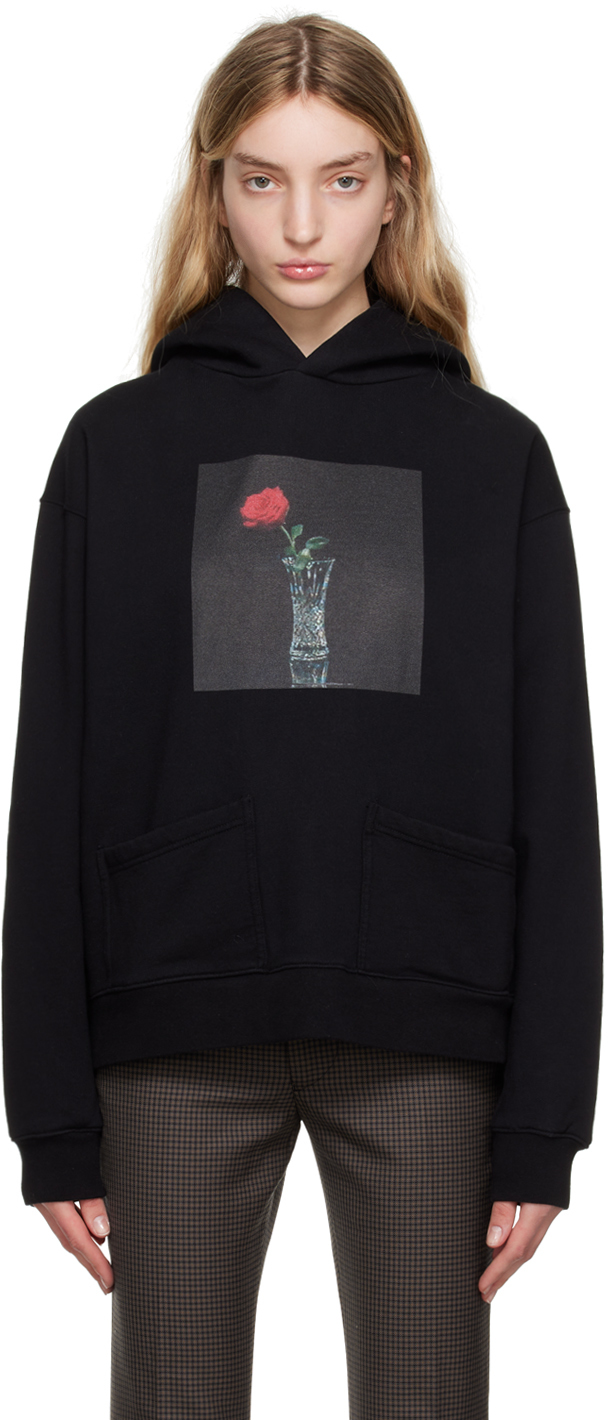 Hoodie 2024 black rose