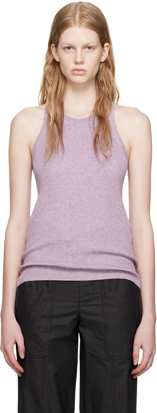 Shop Isabel Marant Purple Merry Tank Top In 86lc Lilac