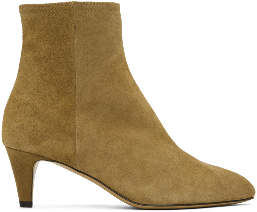 Isabel Marant Tan Deone Boots In 50ta Taupe