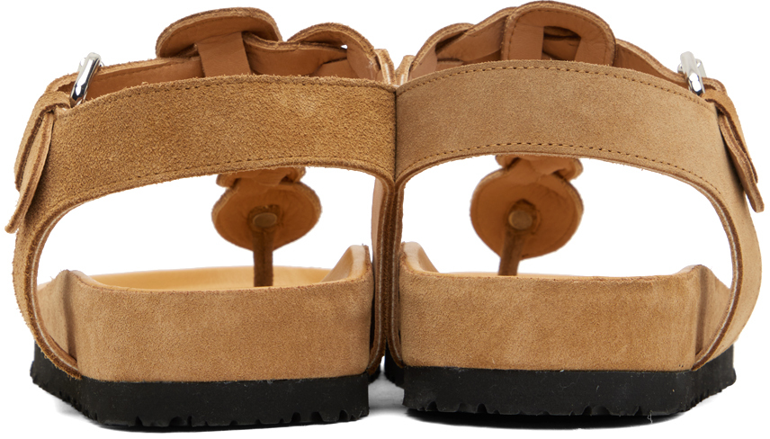 Isabel Marant Tan Brook Sandals In 50cm Camel