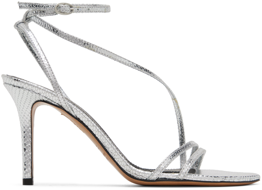 Silver Axee Sandals