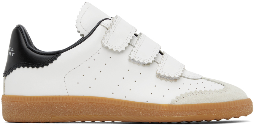 Isabel Marant White Beth Sneakers In 20wh White