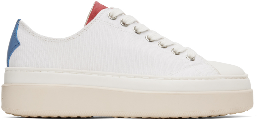 Isabel Marant White Austen Sneakers In 20wh White
