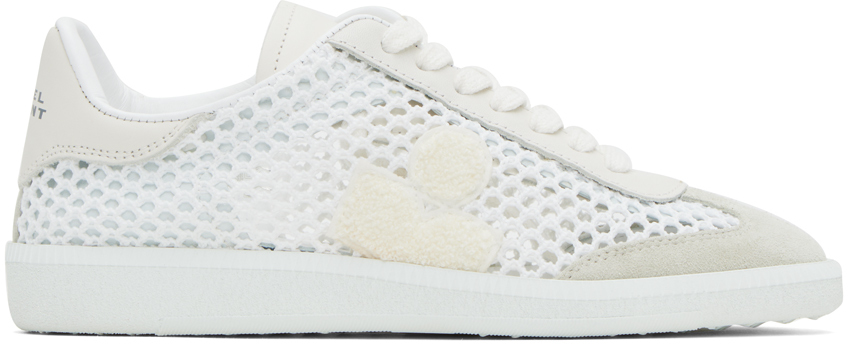 Isabel Marant White Bryce Sneakers In 20wh White | ModeSens