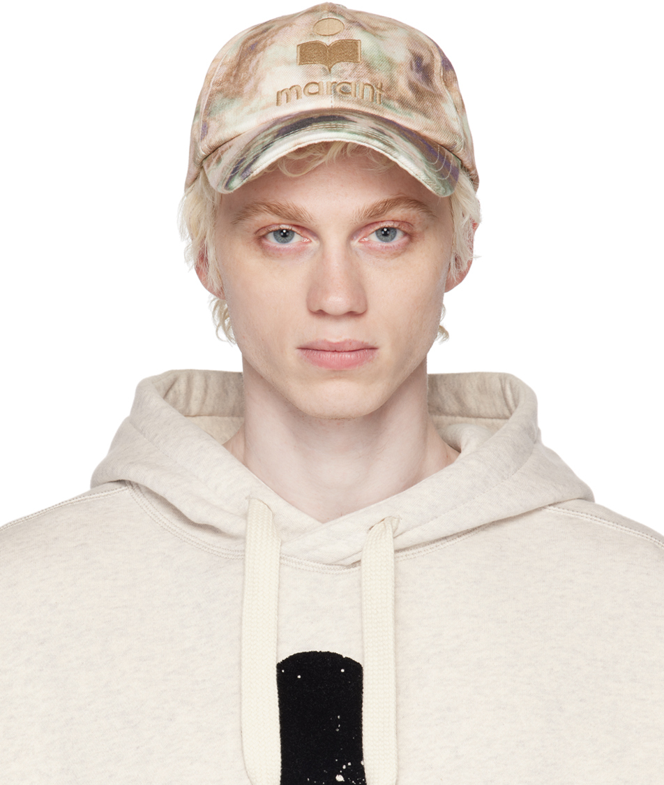 ◆Isabel Marant◆ Tyrone Ballcap Khaki Crew CQ001XHBA3C01JKA Tyron embroidered logo cap | Isabel Marant | | Simons