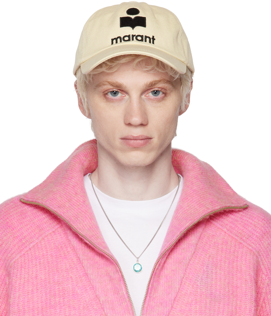 Isabel Marant White Tyron Cap SSENSE