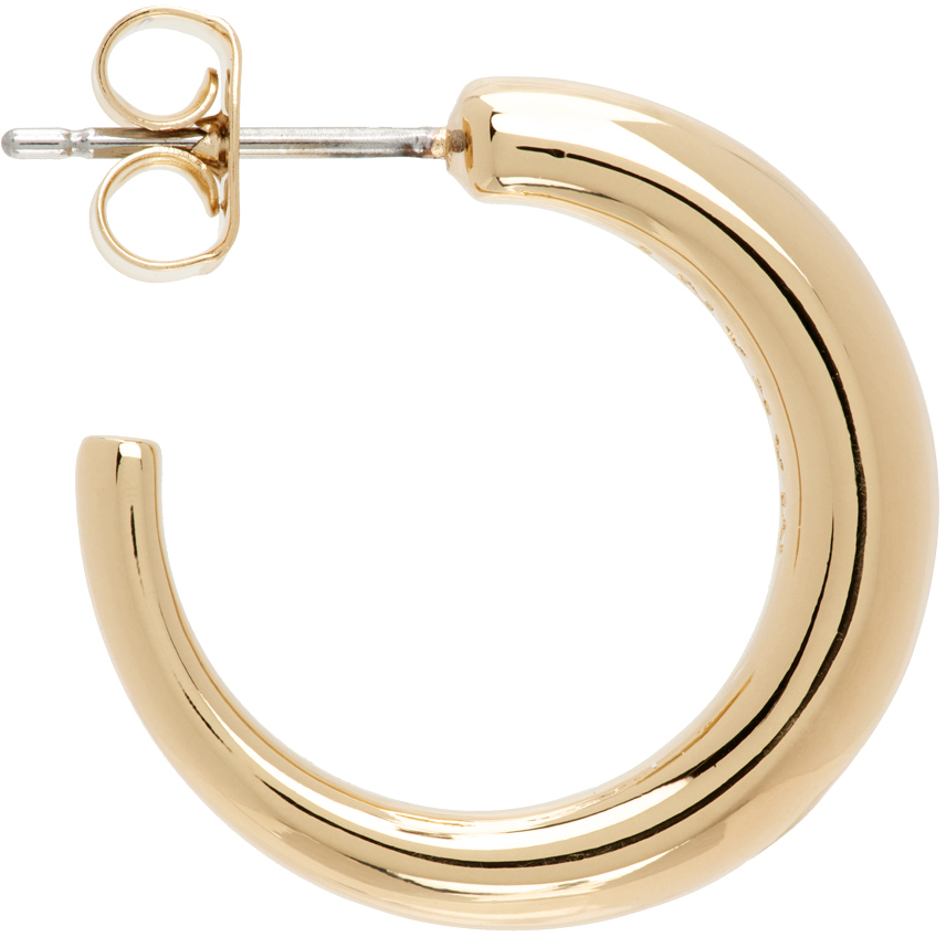 Gold Ring Man Single Earring