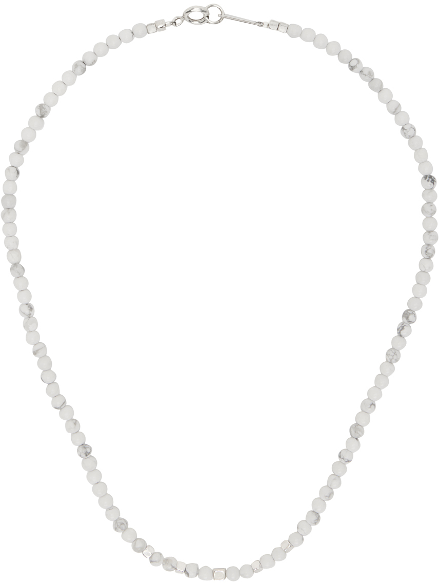 Isabel Marant White Snowstone Necklace