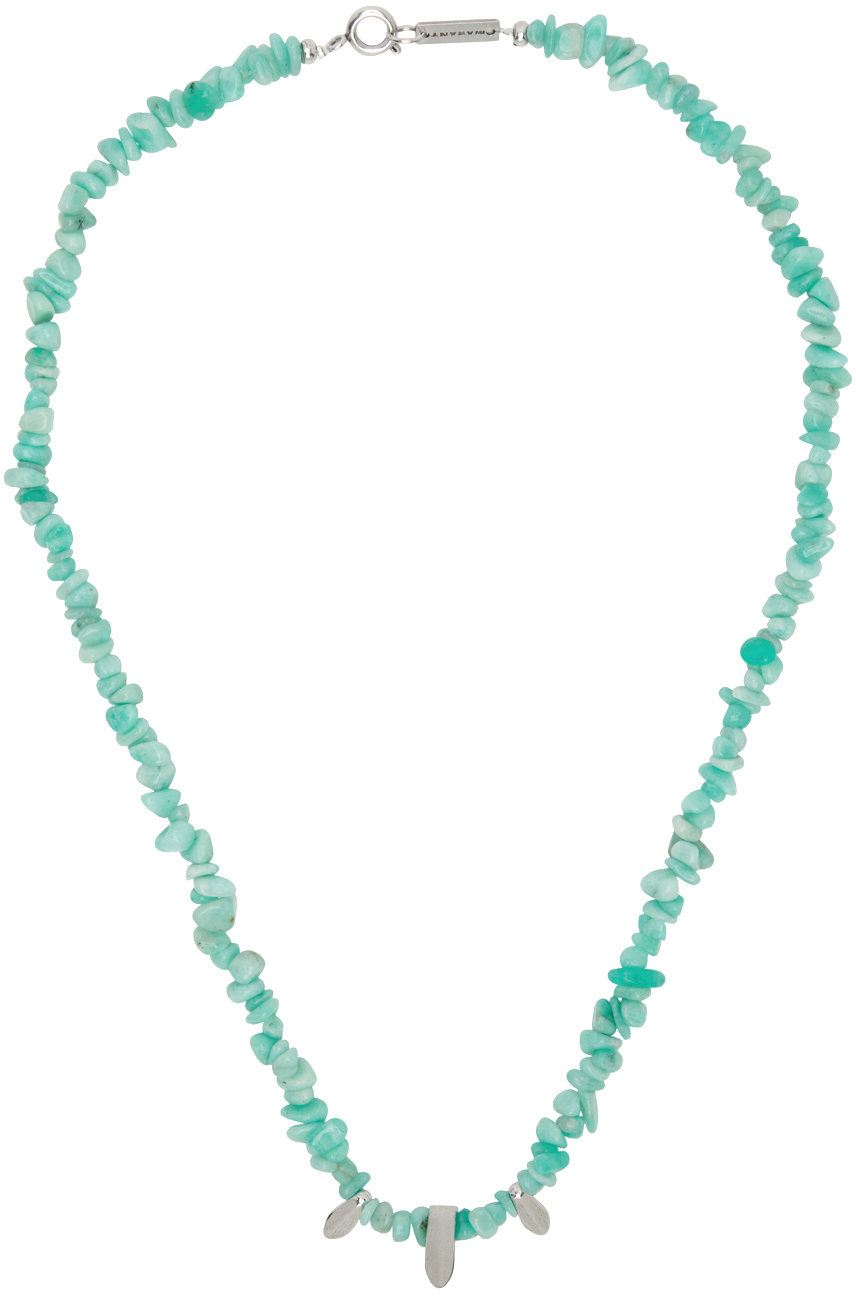 Blue Pepite Necklace