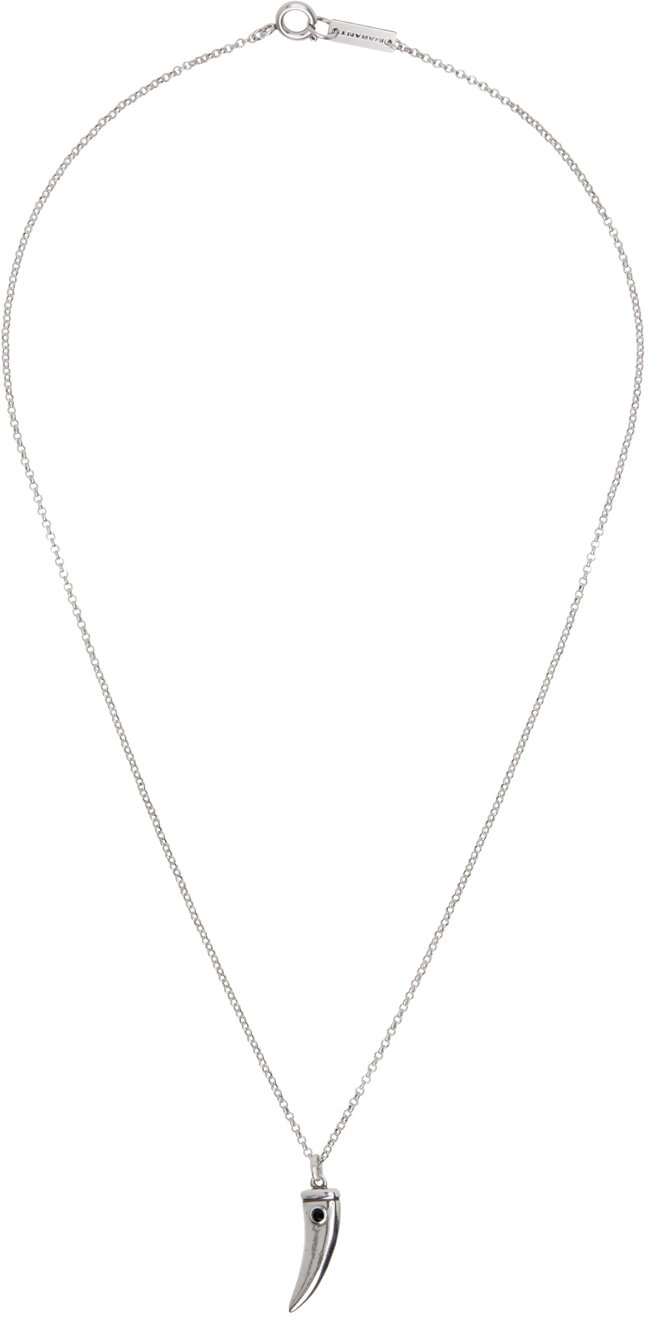Isabel Marant Silver Other Side Necklace