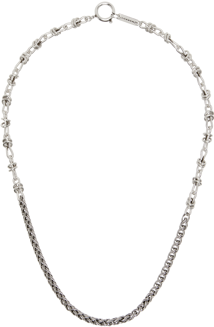 Isabel Marant Silver So Serious Necklace