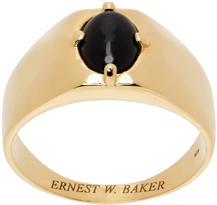 Ernest jones mens signet on sale rings