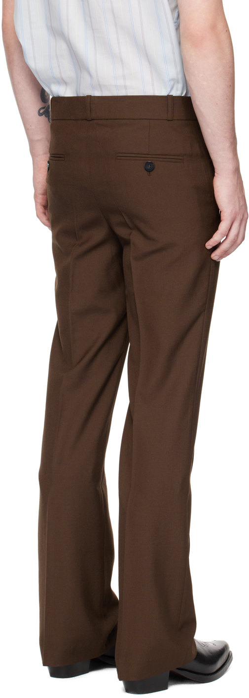 Ernest W. Baker Black Flared Trousers | Smart Closet