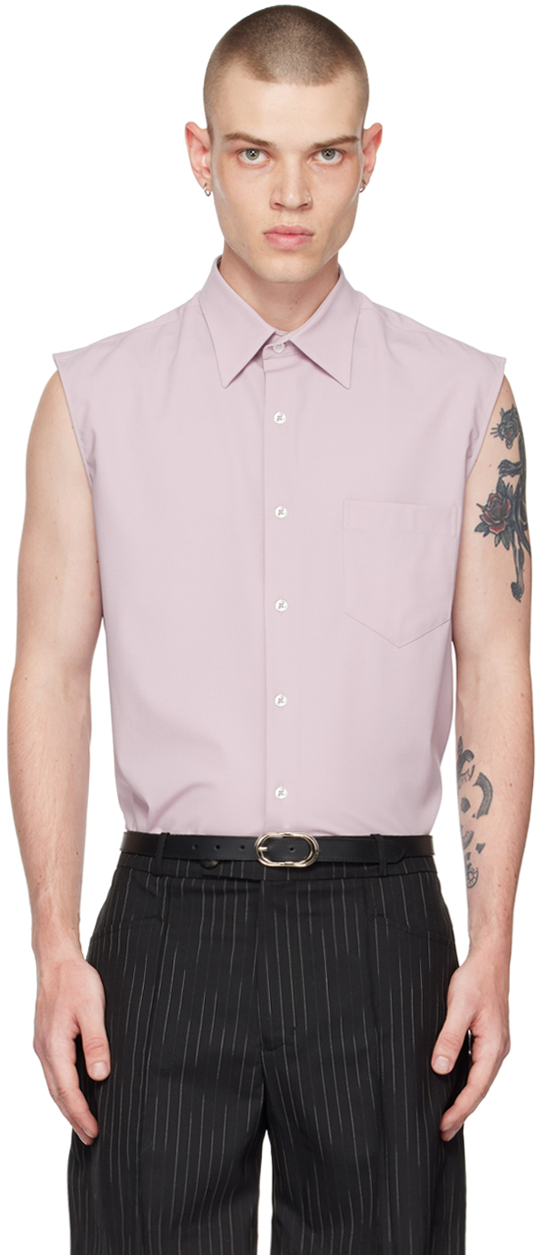 Ernest W Baker Purple Sleeveless Shirt