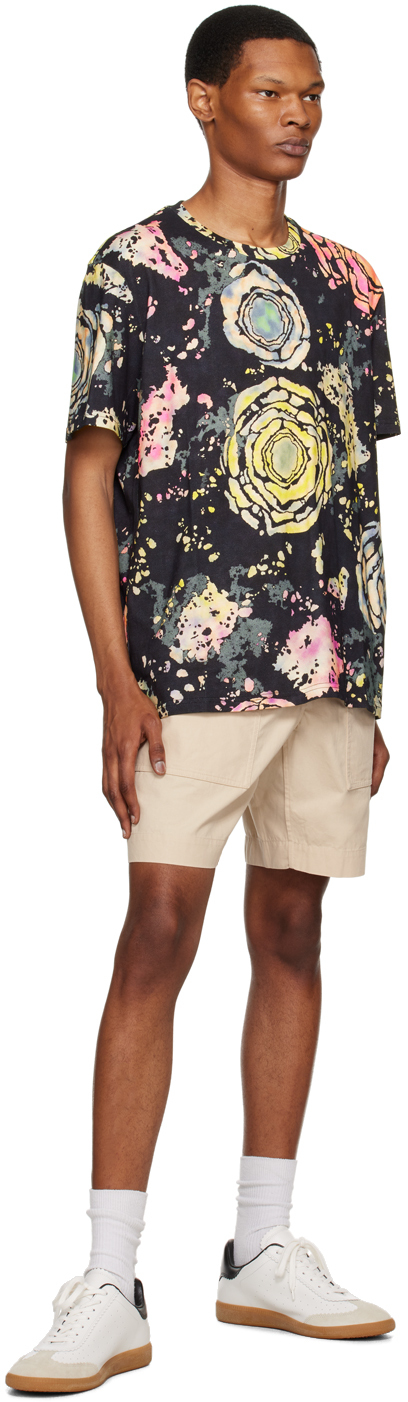 Isabel Marant Tilan Cotton Shorts In 23ec Ecru