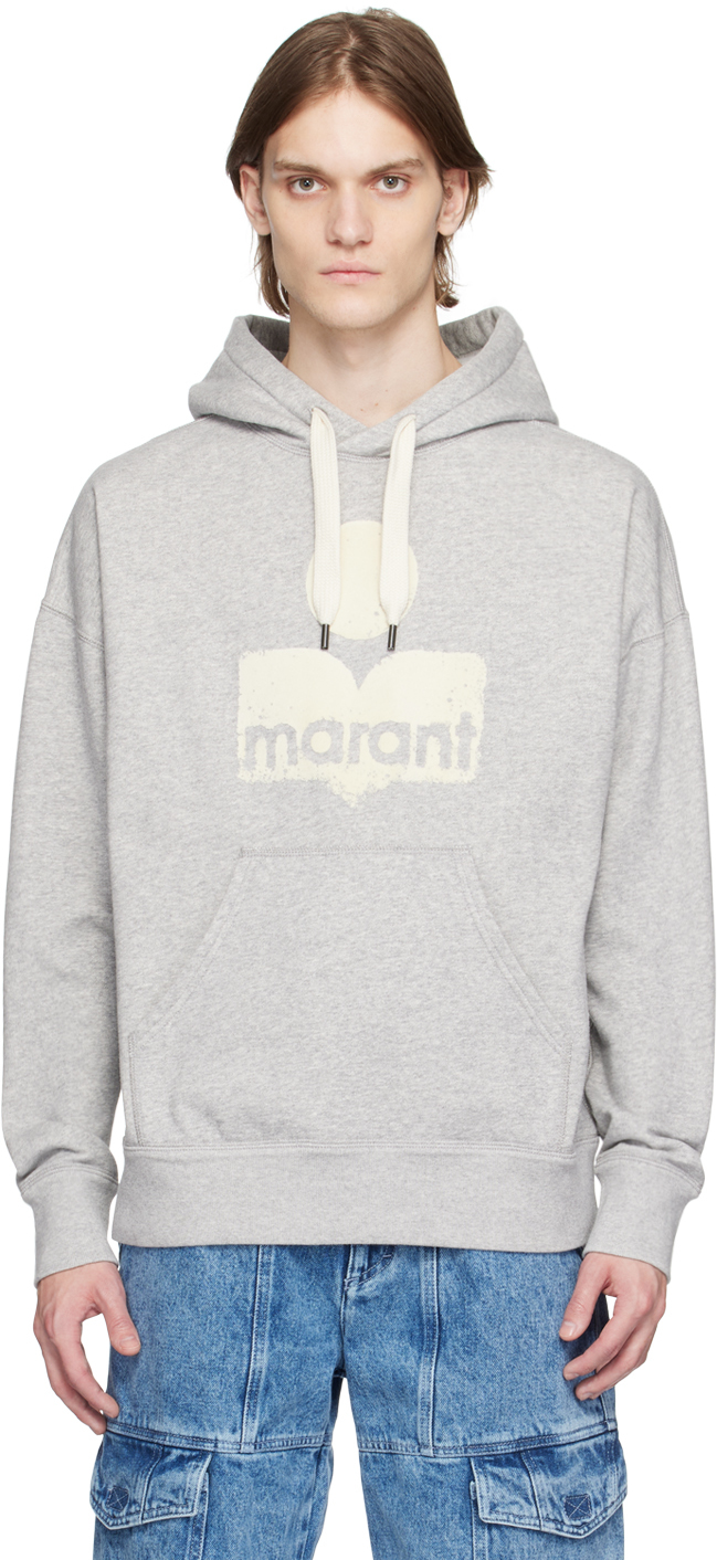 Isabel Marant: Gray Miley Hoodie | SSENSE