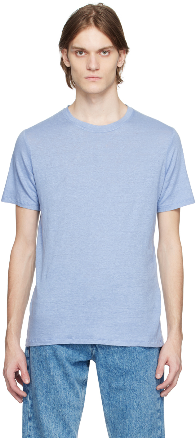 Isabel Marant Blue Leon T-shirt In 30lu Light Blue
