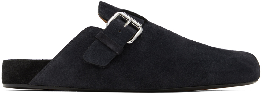 【関税込み】Isabel Marant ブラック Mirvihn スリッパ Black Mirvinh Slippers by Isabel Marant on Sale
