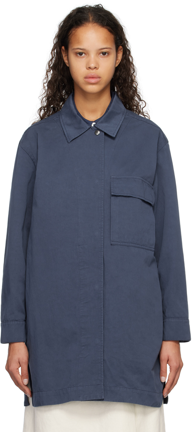 Blue Pocket Jacket