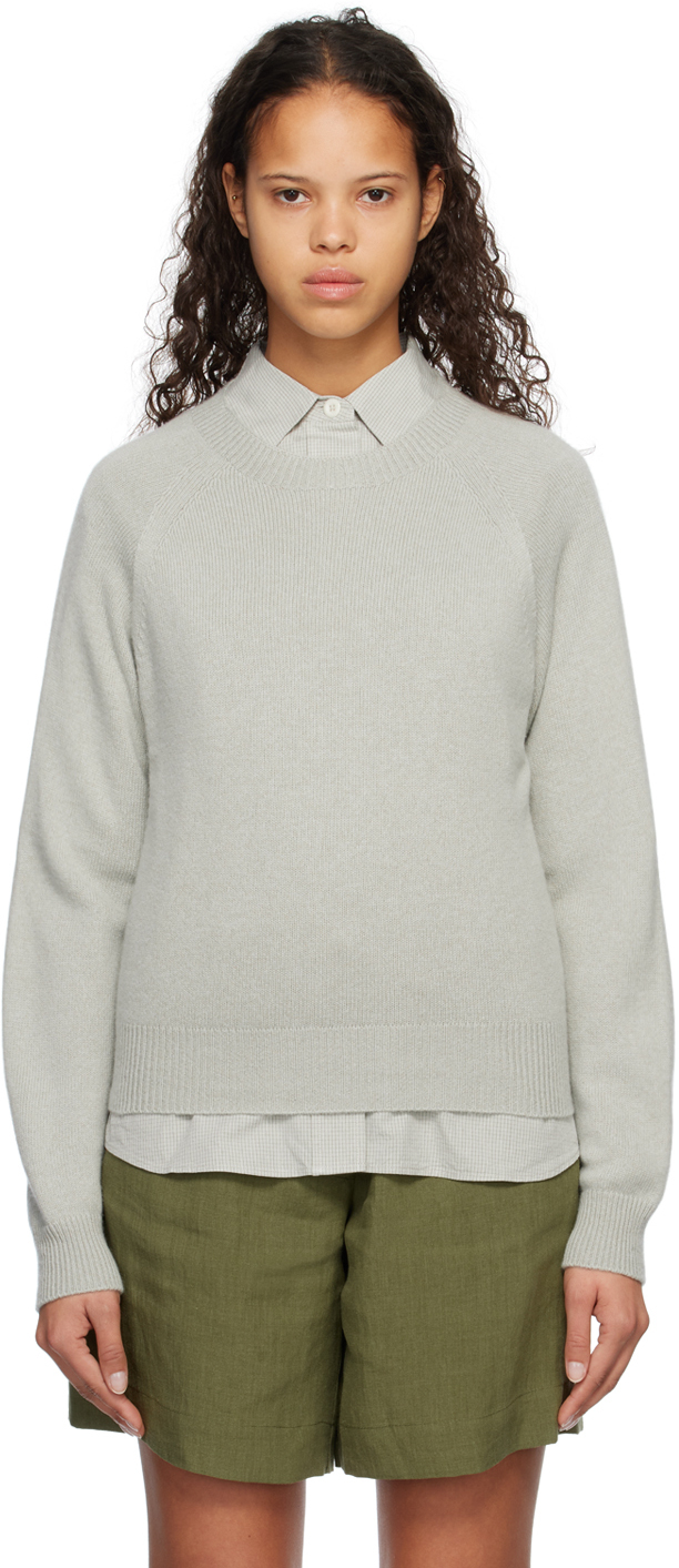 Margaret Howell Green Short Classic Sweater