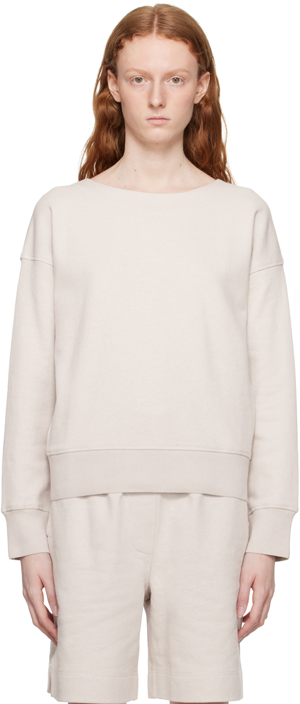 Off-White Round Neck Sweatshirt