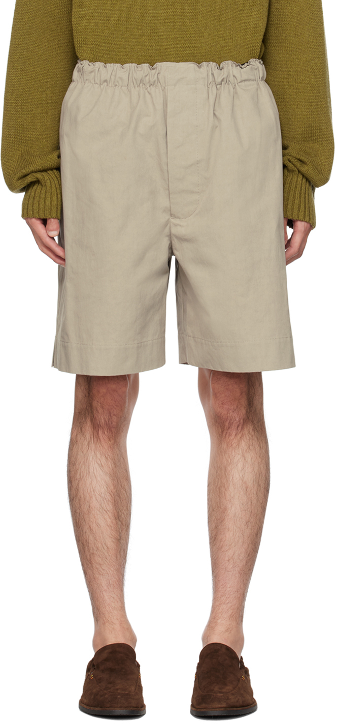 Taupe Oversized Shorts