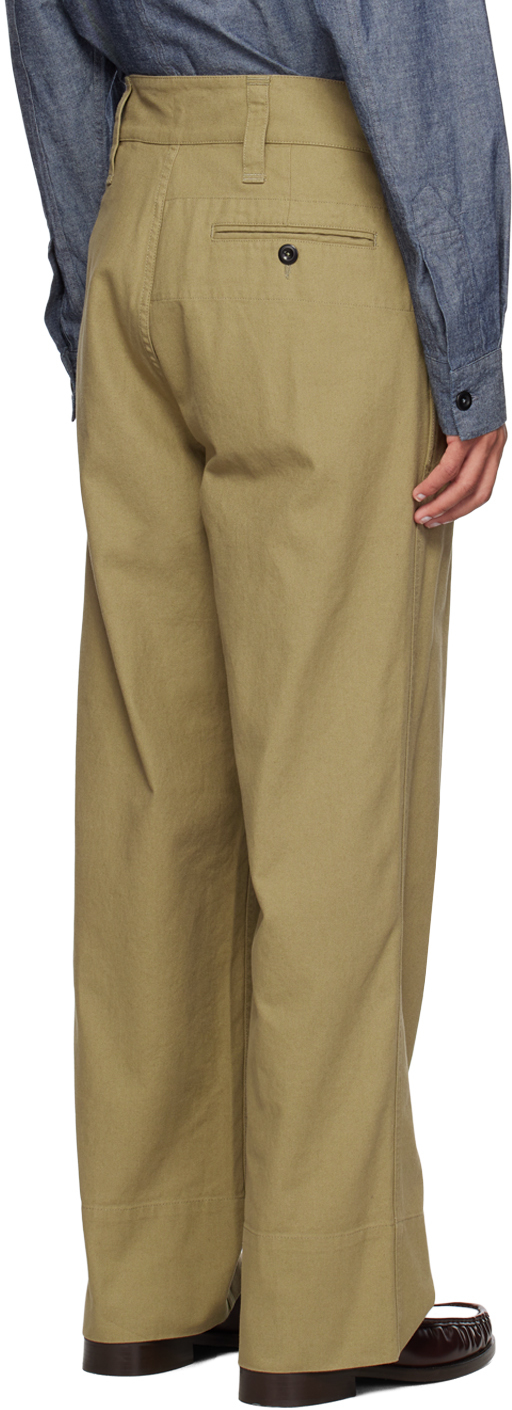 Zip Adjuster Cotton Trousers – La Garçonne