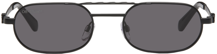 Off-white Baltimore Sunglasses In Black Dark Grey