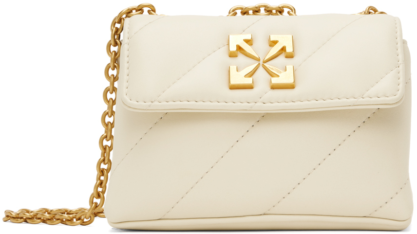 Off-white White Jackhammer 17 Shoulder Bag