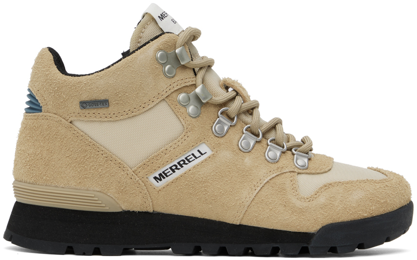 Merrell 1trl Beige Eagle Luxe Boots In Incense